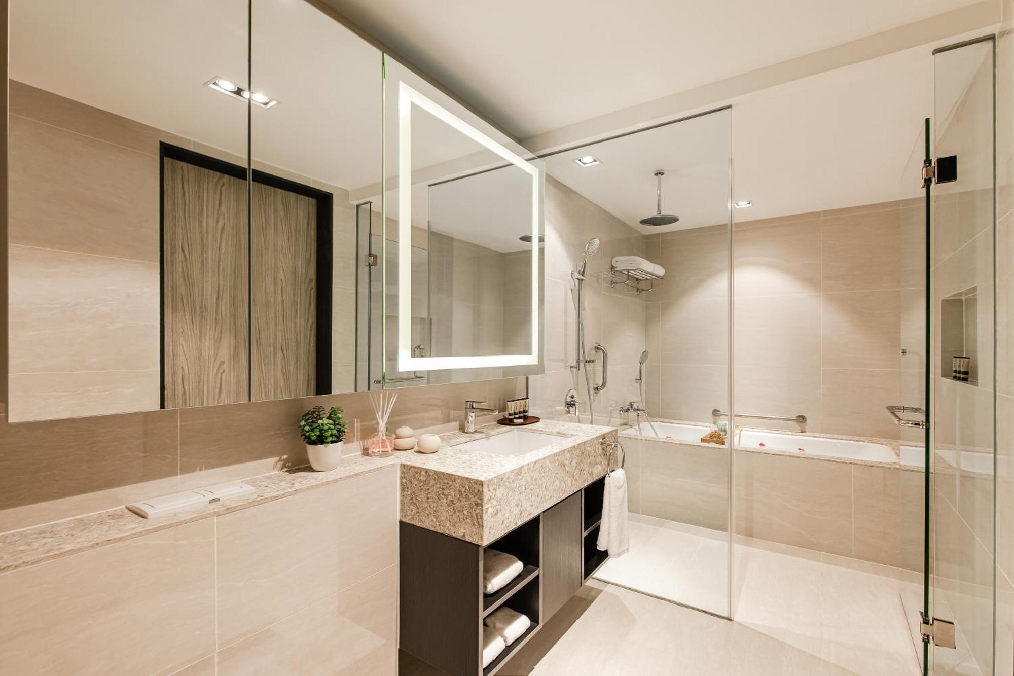 Отель Ascott Star Klcc Куала-Лумпур Экстерьер фото Bathroom