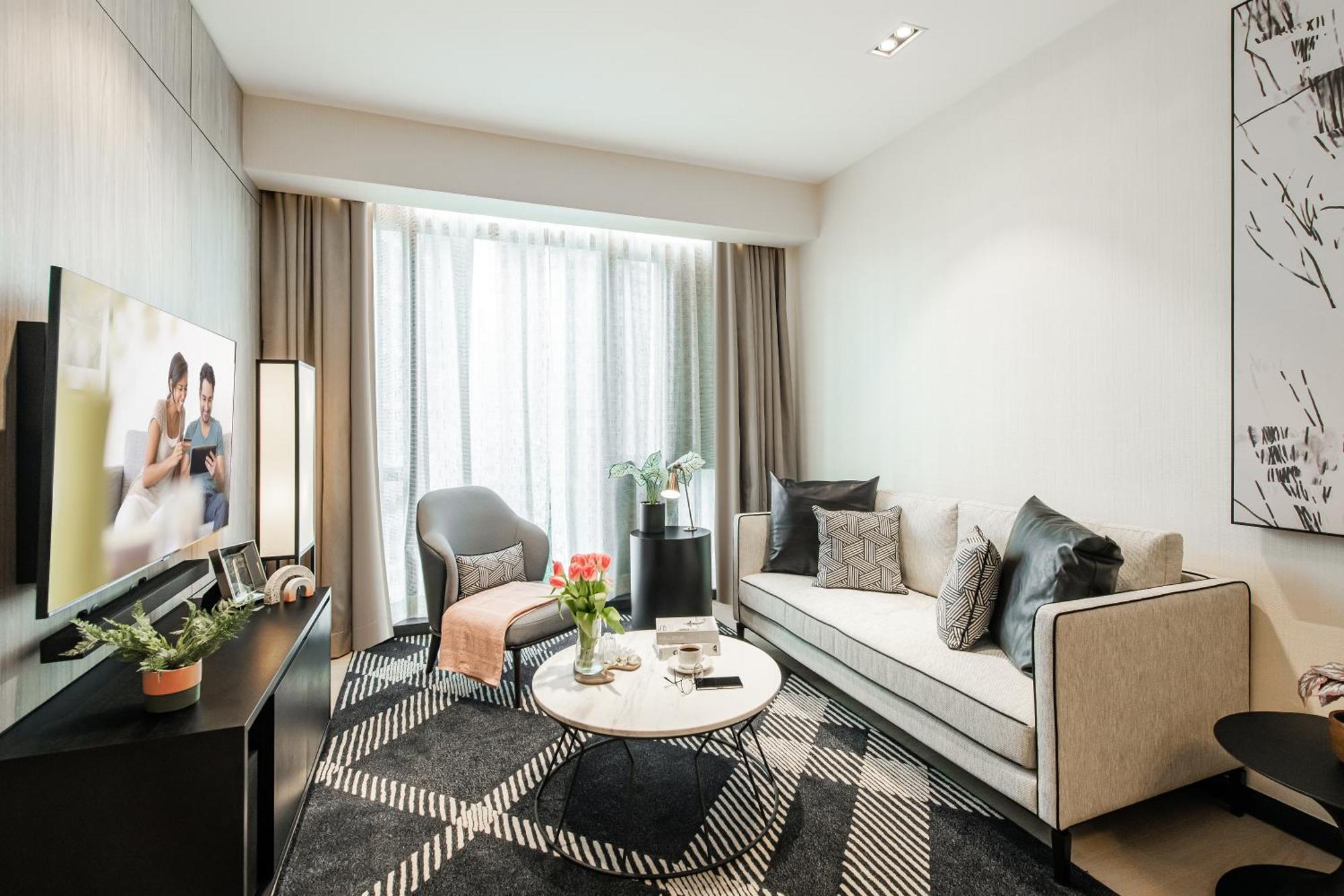 Отель Ascott Star Klcc Куала-Лумпур Экстерьер фото Living room